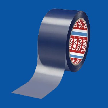 tesa 4820 Zelfklevend PTFE tape (100µm) 38mm x 33 meter Blauw doorschijnend