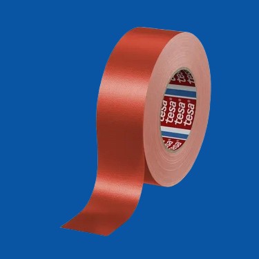 Tesa 4688 Duct tape universeel (55 Mesh) 50mm x 25 meter Rood
